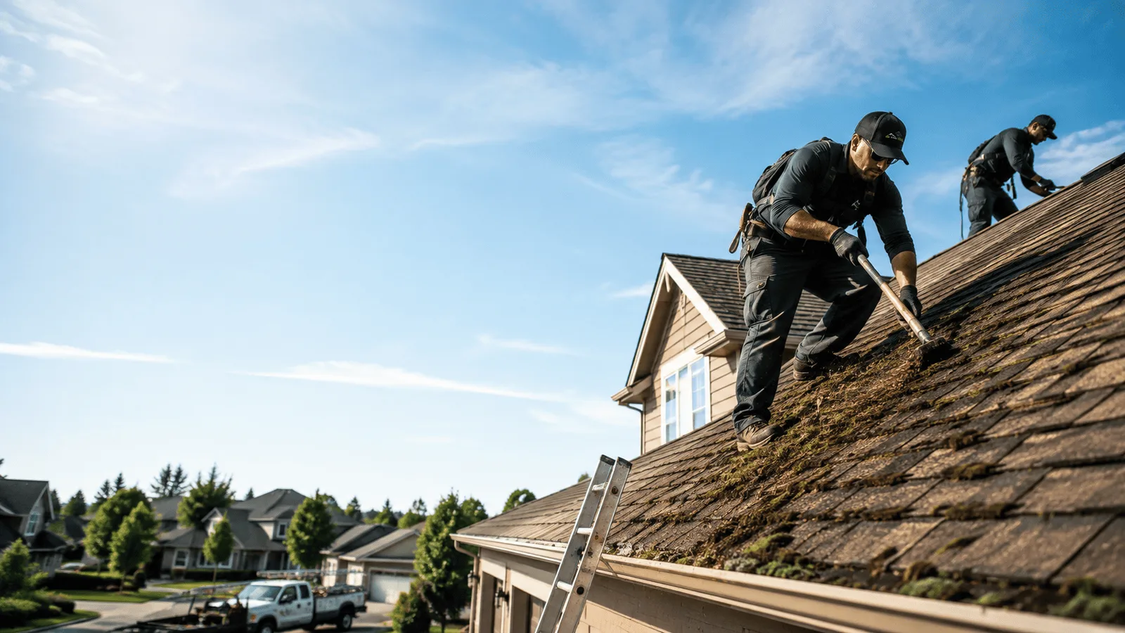 Roof Moss Removal in Benedict, KS near me